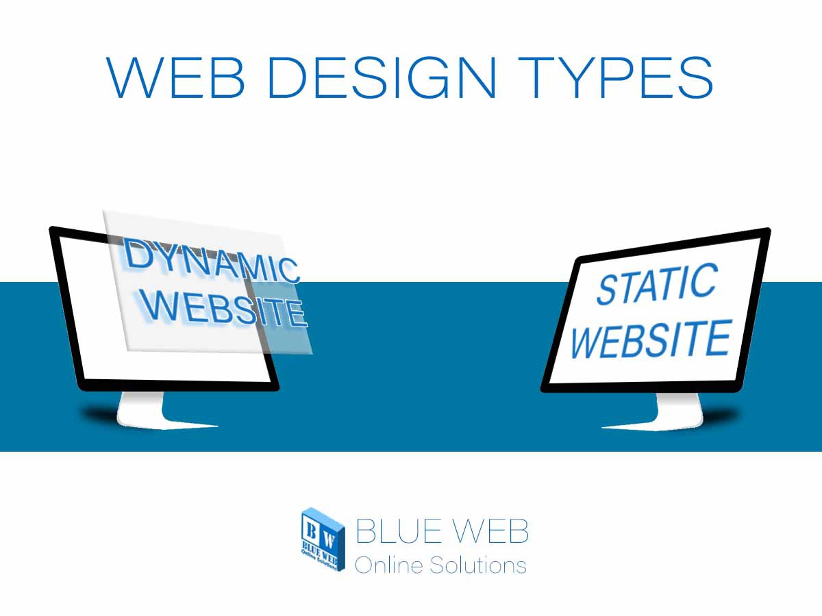 types of web design