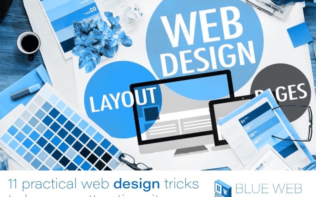 11 web design tricks to have an attractive site