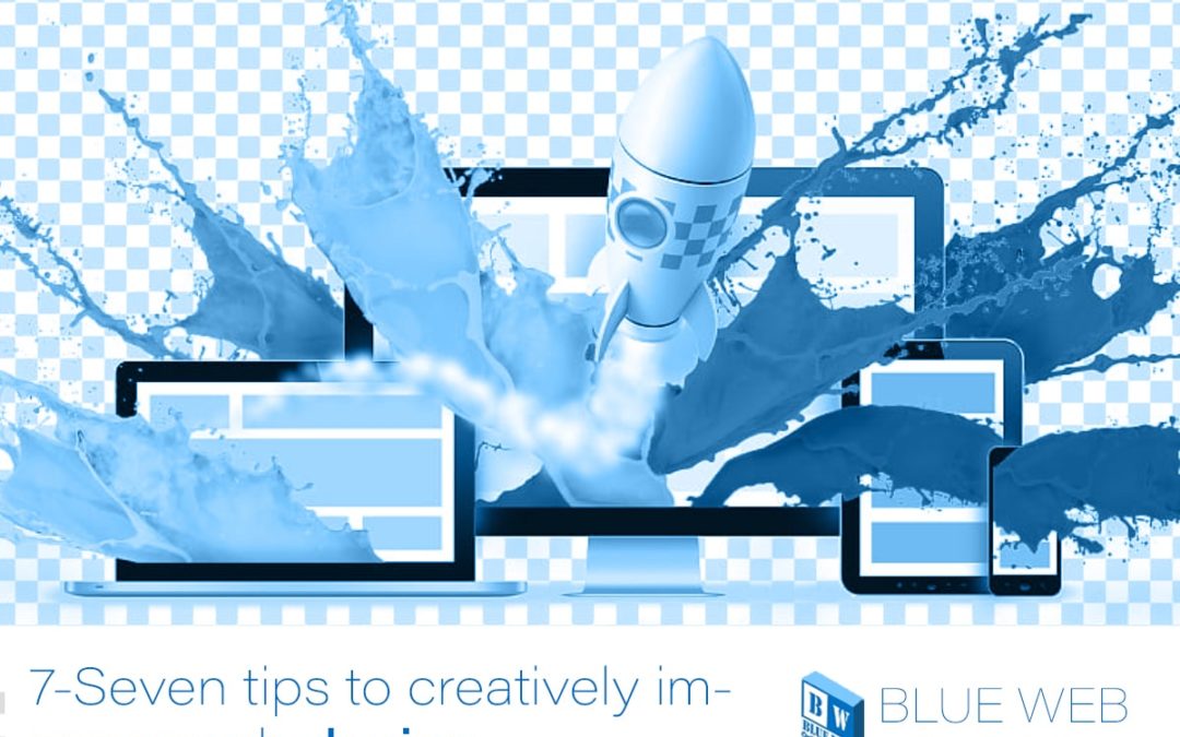 Seven tips to creatively improve web design