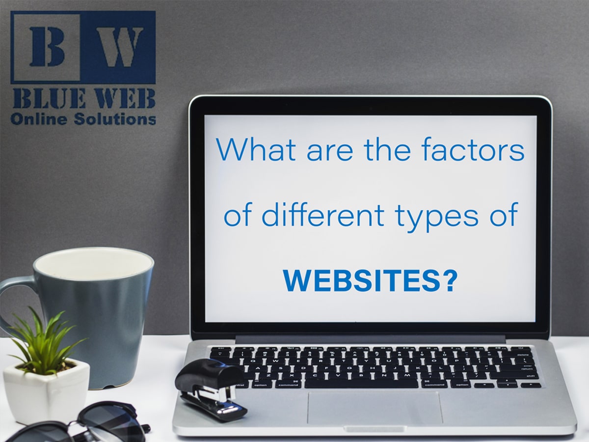 what are the factors of different types of websites?